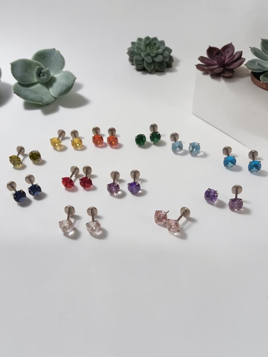 Jewelry - Multicolor Stud Earring Set
